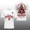 13 Hoosiers 2026 Rose Bowl Game Champions Hoosier The Bison Shirt