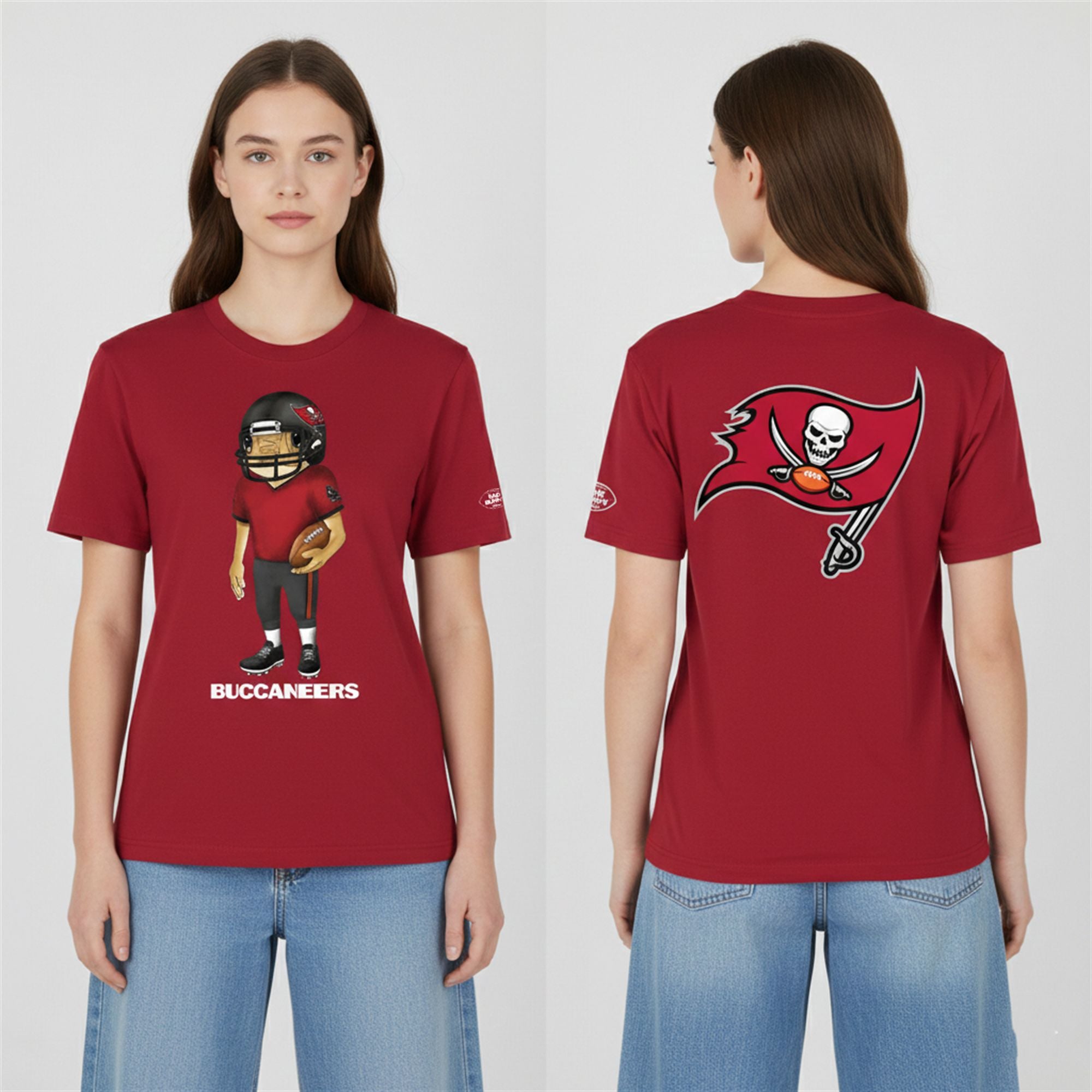 156 2026 Bad Bunny Buccaneers Concho Shirt 156 2026 Bad Bunny Buccaneers Concho Shirt