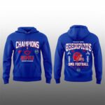 SMU Mustangs 2026 Holiday Bowl Champions Football Hoodie