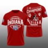 17 Hoosiers Indiana Chick Fil A Peach Bowl Champions Shirt