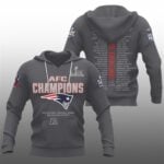 NE Patriots AFC 2025 National Football League Hoodie