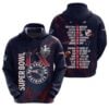 18 2026 NE Patriots Champions SB LX Hoodie