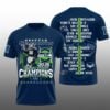 19 2025 Seahawks NFC Division Champions Shirt
