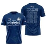 2026 NE Patriots SB LX Champions Shirt