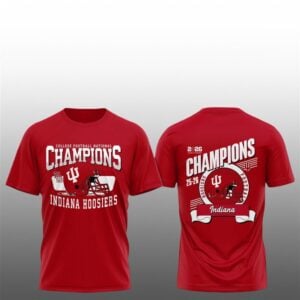 14 IU CFP National Champions 2026 Victory Shirt