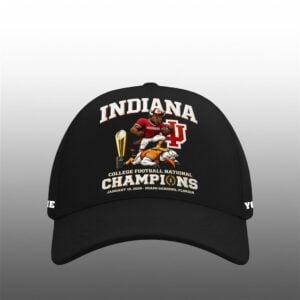 2026 Indiana Hoosiers Champions College National Football Cap 1