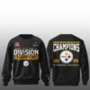 2 2025 AFC North Division Champions Steelers Sweatshirt