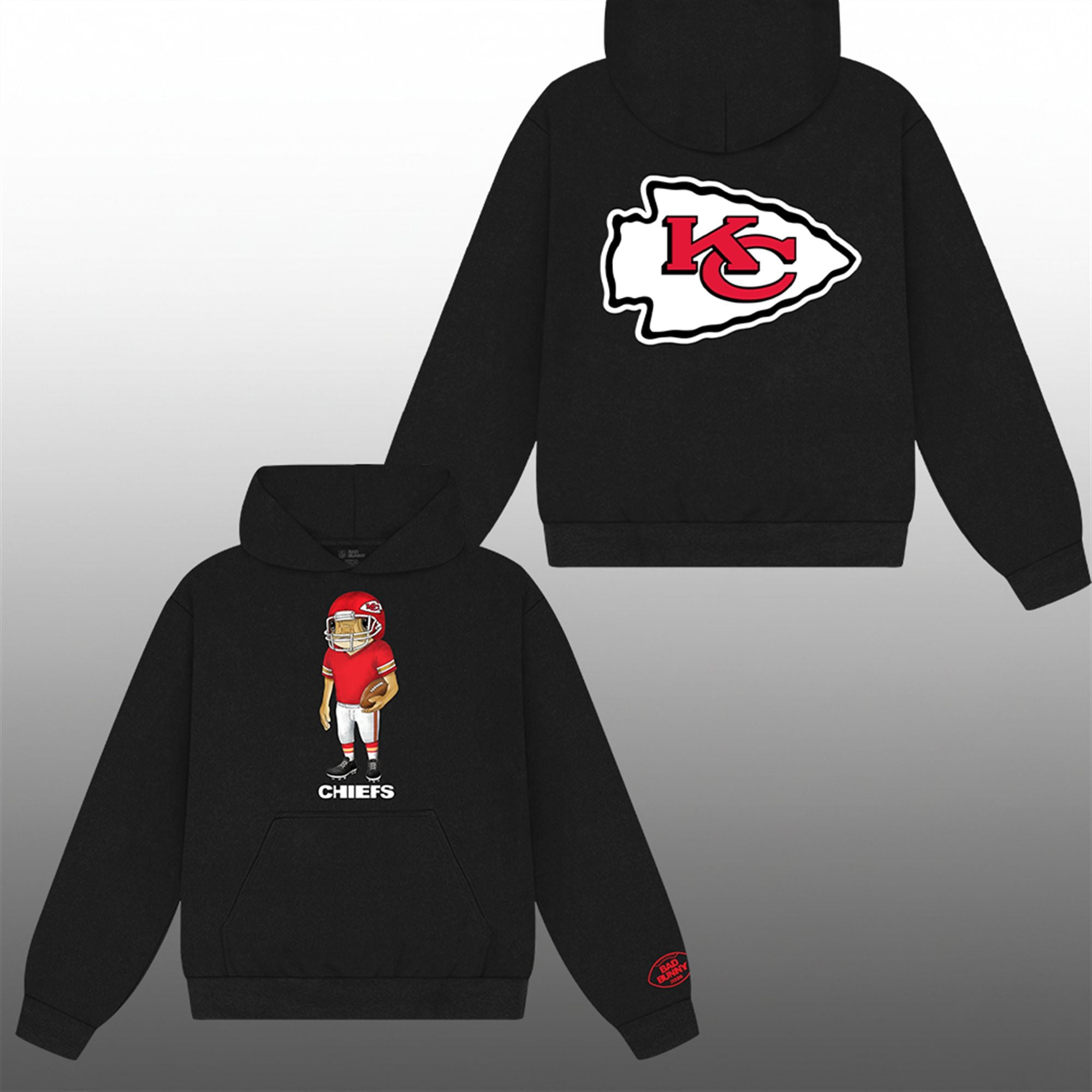 2026 Bad Bunny KC Chiefs Concho Shirt 2 2 2026 Bad Bunny KC Chiefs Concho Hoodie