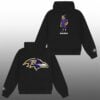 2 2026 Bad Bunny Ravens Concho Hoodie