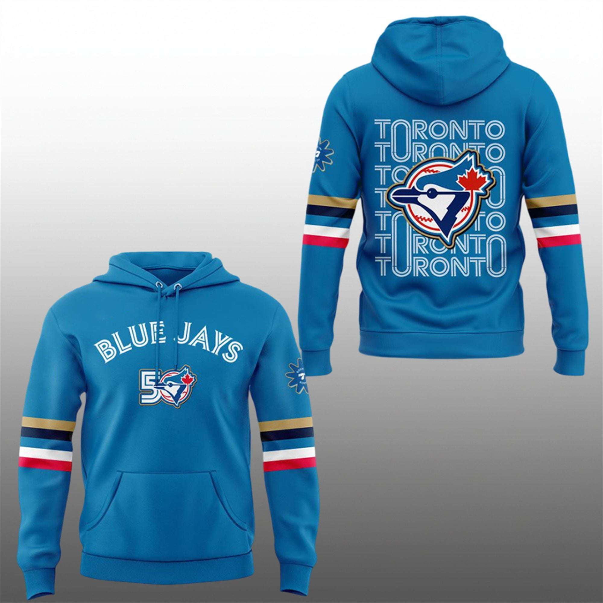 Blue Jays 50th Anniversary 2026 Shirt 2 2 Blue Jays 50th Anniversary 2026 Hoodie