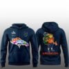 2 Broncos x Bad Bunny Bowl 2026 Hoodie