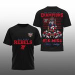 Ole Miss Sugar Bowl Game Champions Hotty Toddy 2026 Shirt