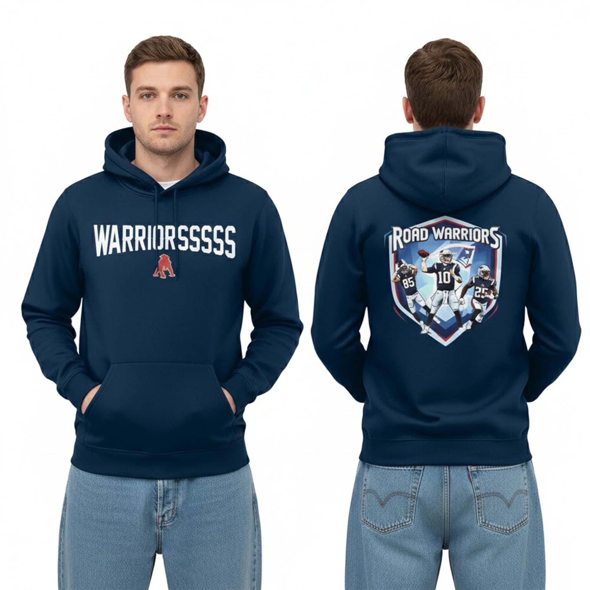 Patriots 2026 Road Warriors SB LX Hoodie 2 2 Patriots 2026 Road Warriors SB LX Hoodie