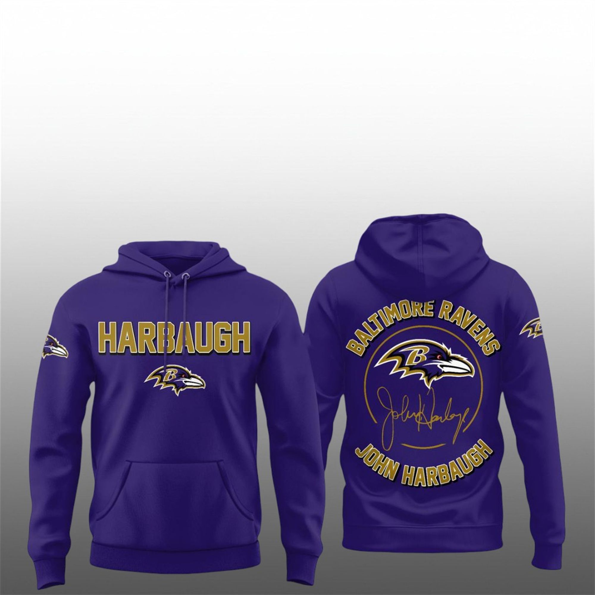 Ravens Thank you Coach Harbaugh Shirt 2 2 Ravens Thank you Coach Harbaugh Hoodie