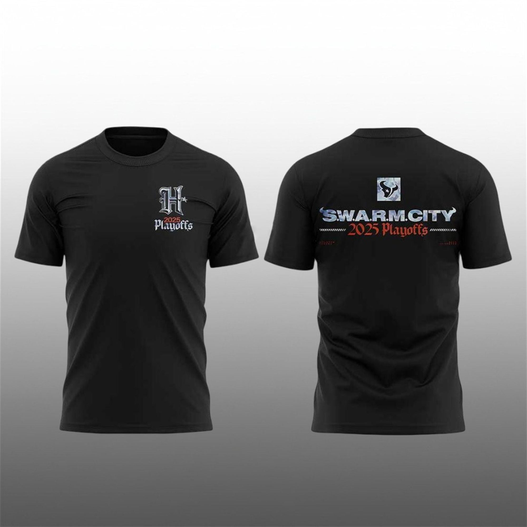 Texans SWARM City 2025 Playoffs Ready To Win Hoodie 2 2 Texans SWARM City 2025 Playoffs Ready To Win Shirt