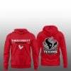 2 Texans Swarm City 2025 Playoffs Hoodie