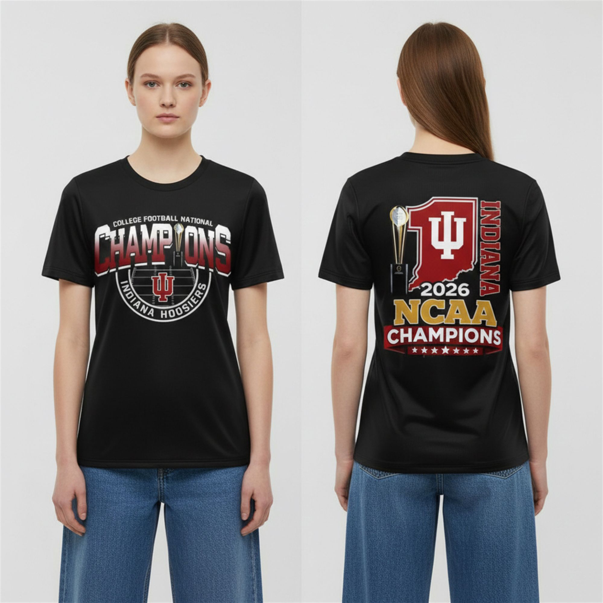 20 2026 IU National Championship Football Shirt 20 2026 IU National Championship Football Shirt