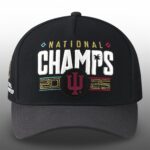 2025 2026 Hoosiers College Football Playoff National Champions Locker Room Hat