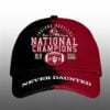 2025 Indiana Football Never Dauntes National Champions Cap 7 2025 Indiana Football Never Dauntes National Champions Cap 1