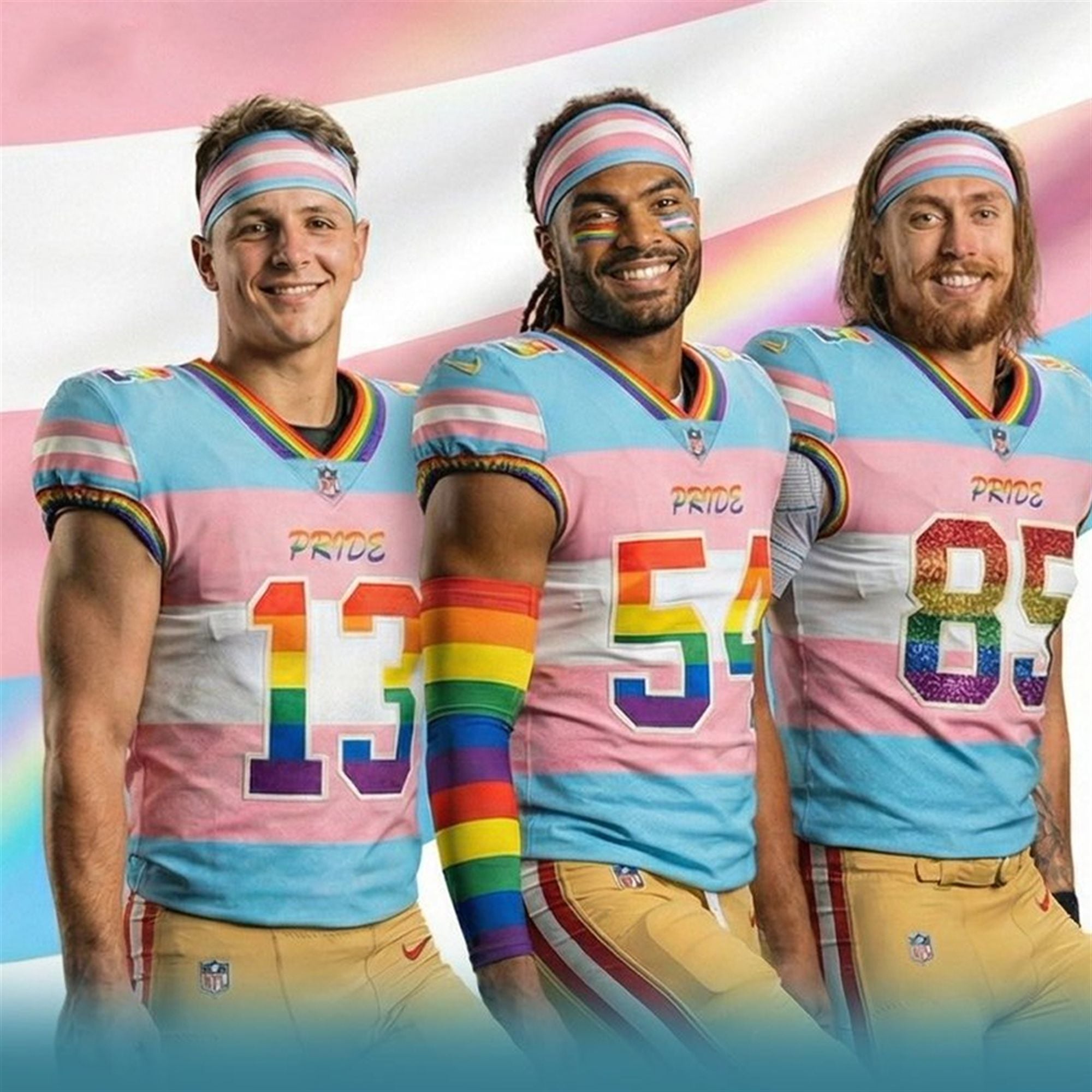 2026 49ers LGBT Pride Rivalry Jersey 4 2026 49ers LGBT Pride Rivalry Jersey 4