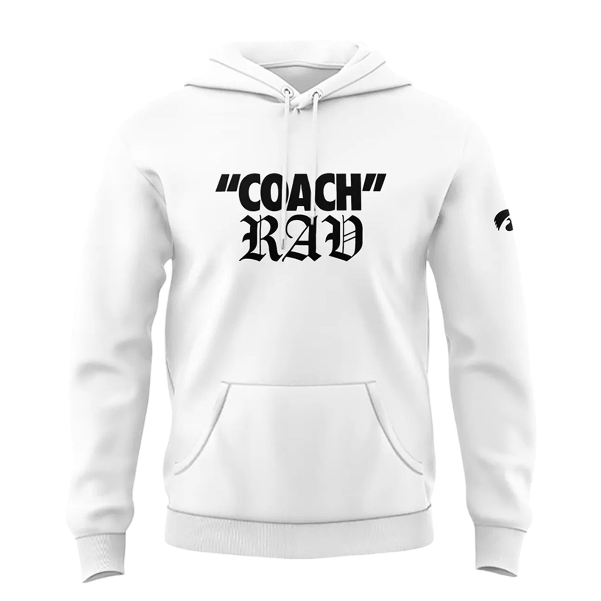 2026 Coach Rav Iowa Men's Basketball Hoodie 2 2026 Coach Rav Iowa Mens Basketball Hoodie 1