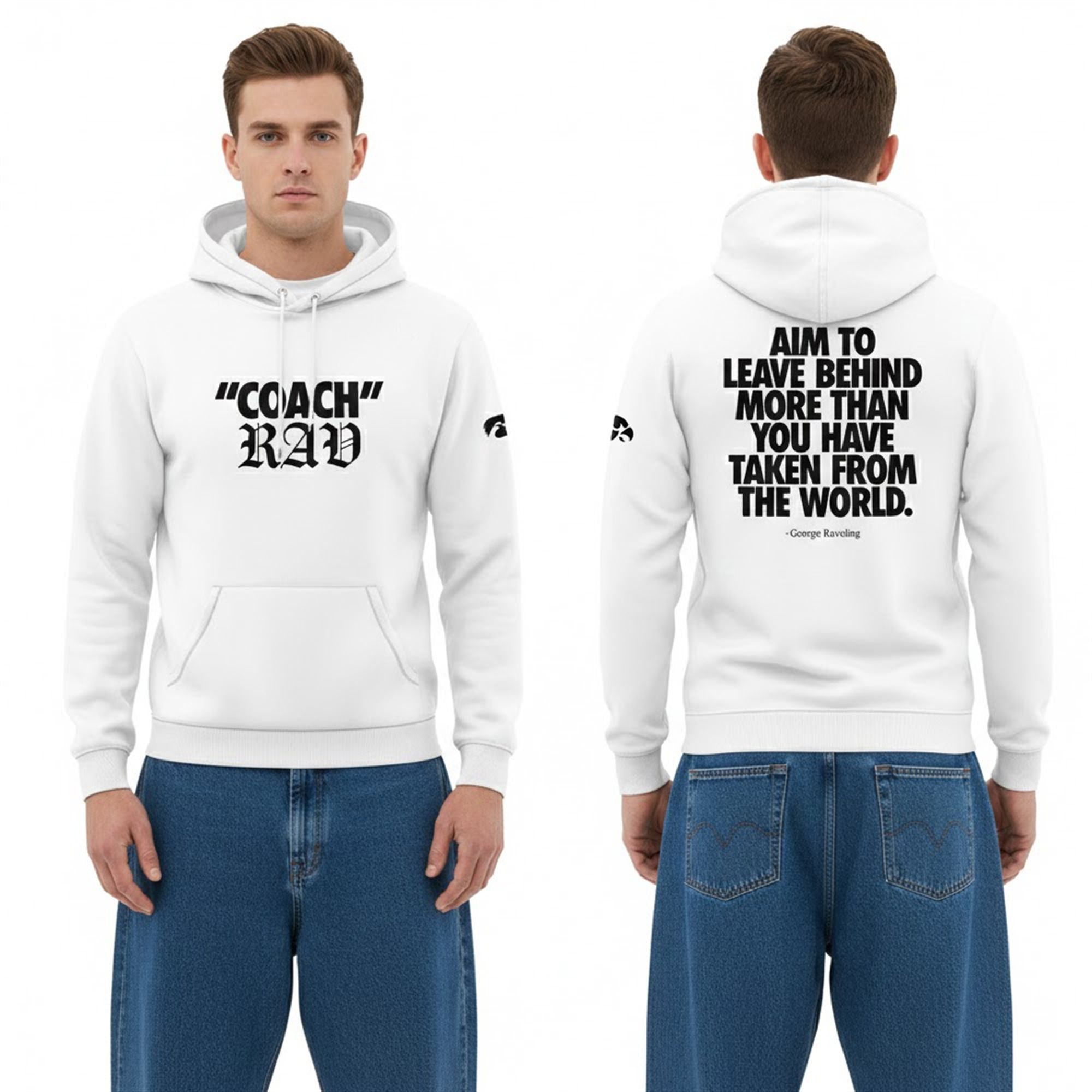 2026 Coach Rav Iowa Men's Basketball Hoodie 5 2026 Coach Rav Iowa Mens Basketball Hoodie 4