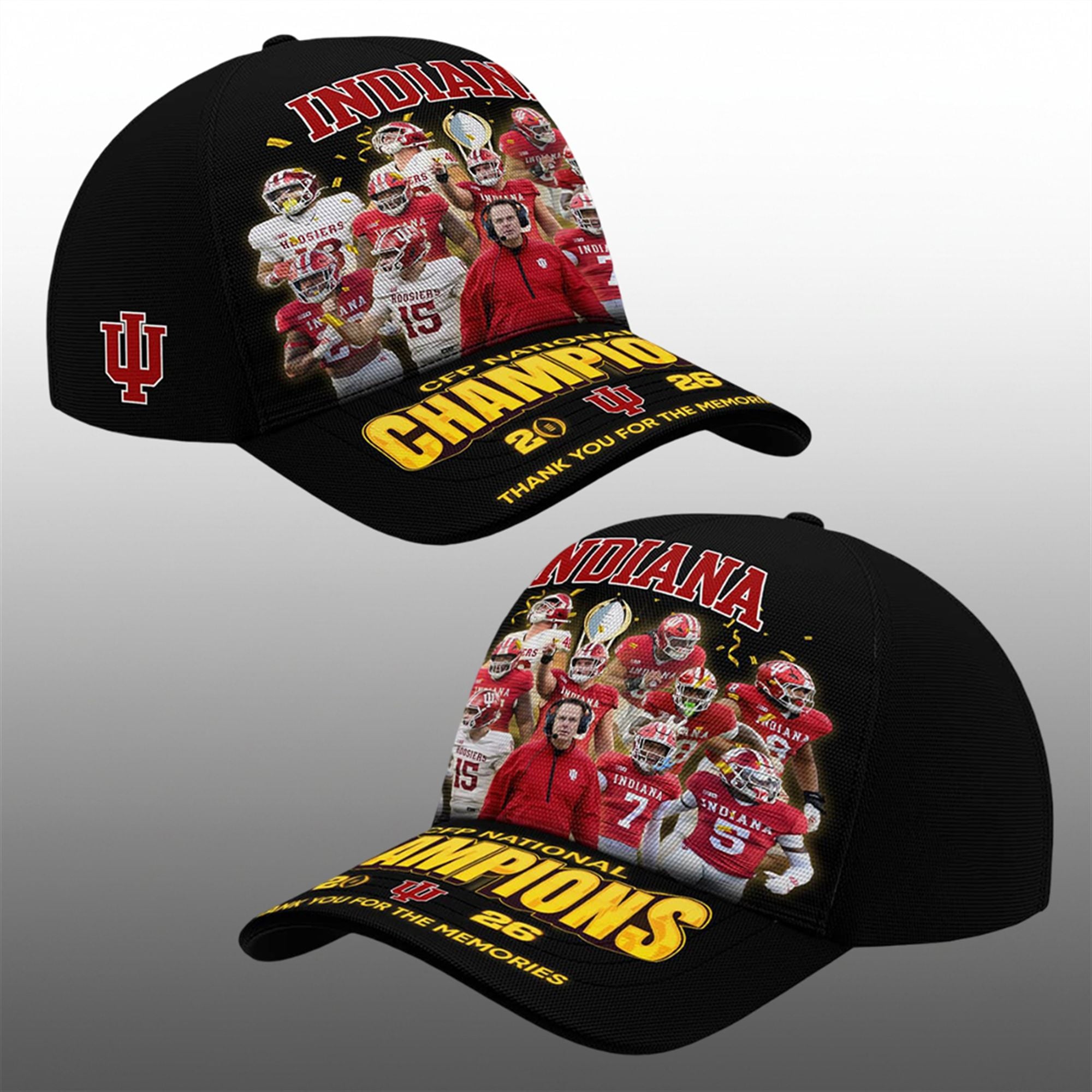 2026 Hoosiers CFP National Champions Hat 1 2026 Hoosiers CFP National Champions Hat 1