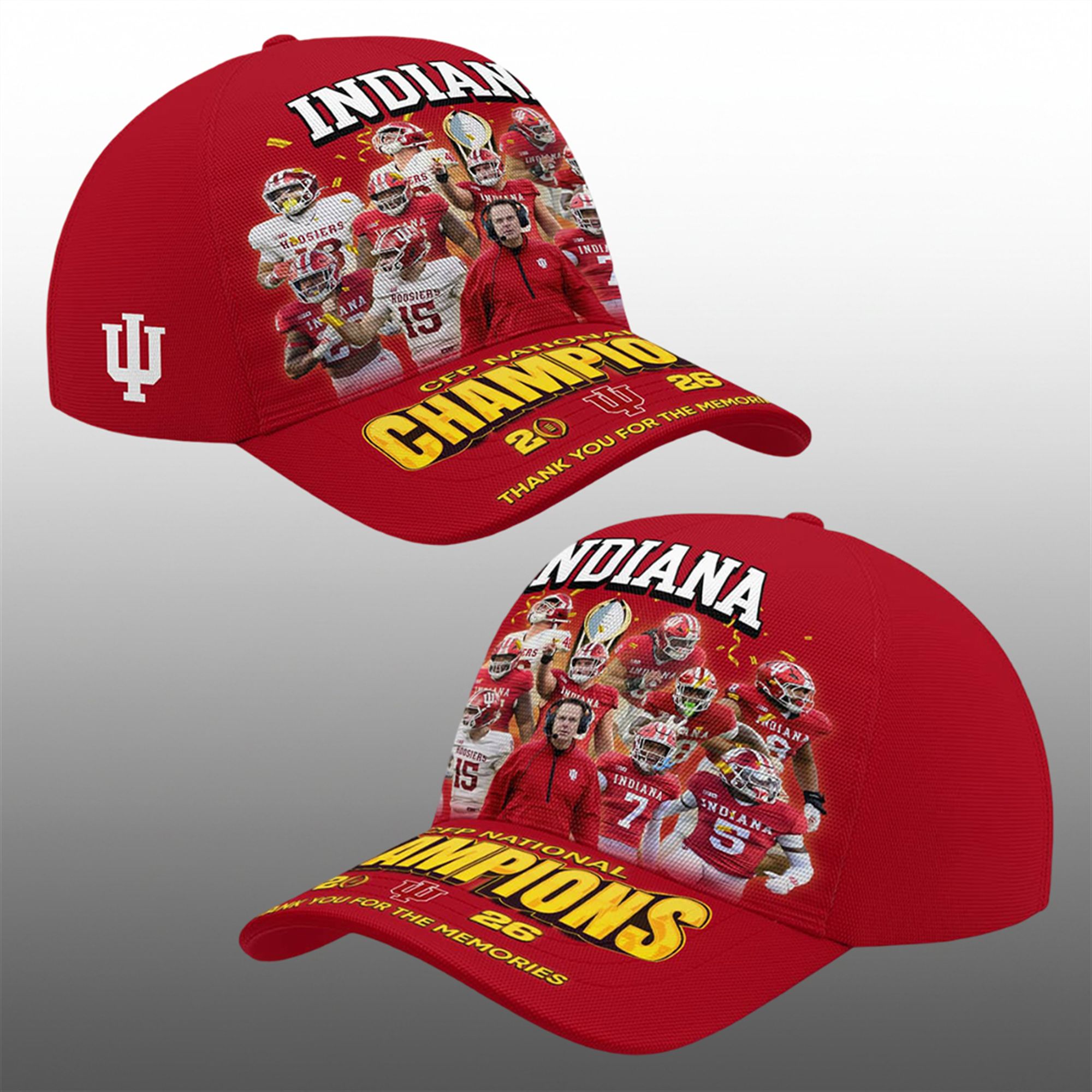 2026 Hoosiers CFP National Champions Hat 3 2026 Hoosiers CFP National Champions Hat 3