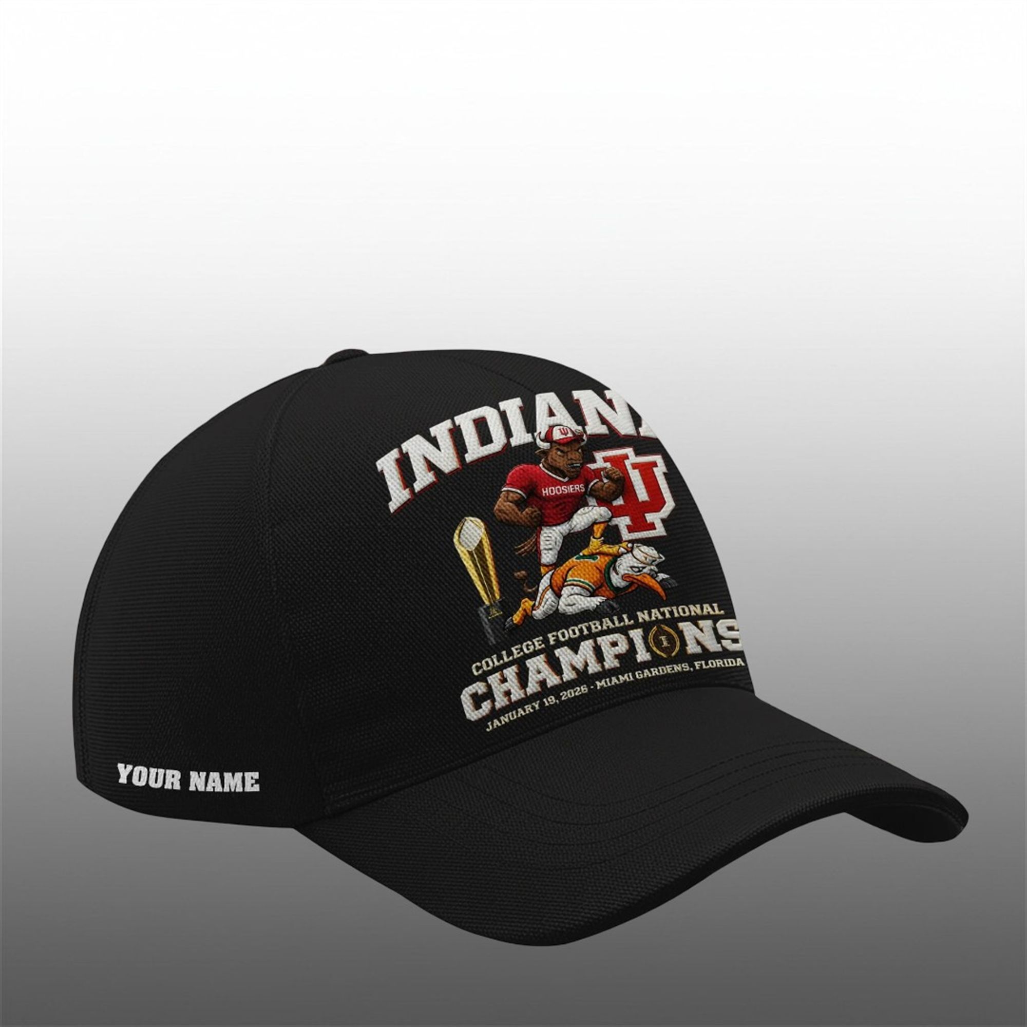 2026 Indiana Hoosiers Champions College National Football Cap 2 2026 Indiana Hoosiers Champions College National Football Cap 2