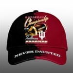 2026 Indiana Hoosiers National Championship Never Daunted Cap