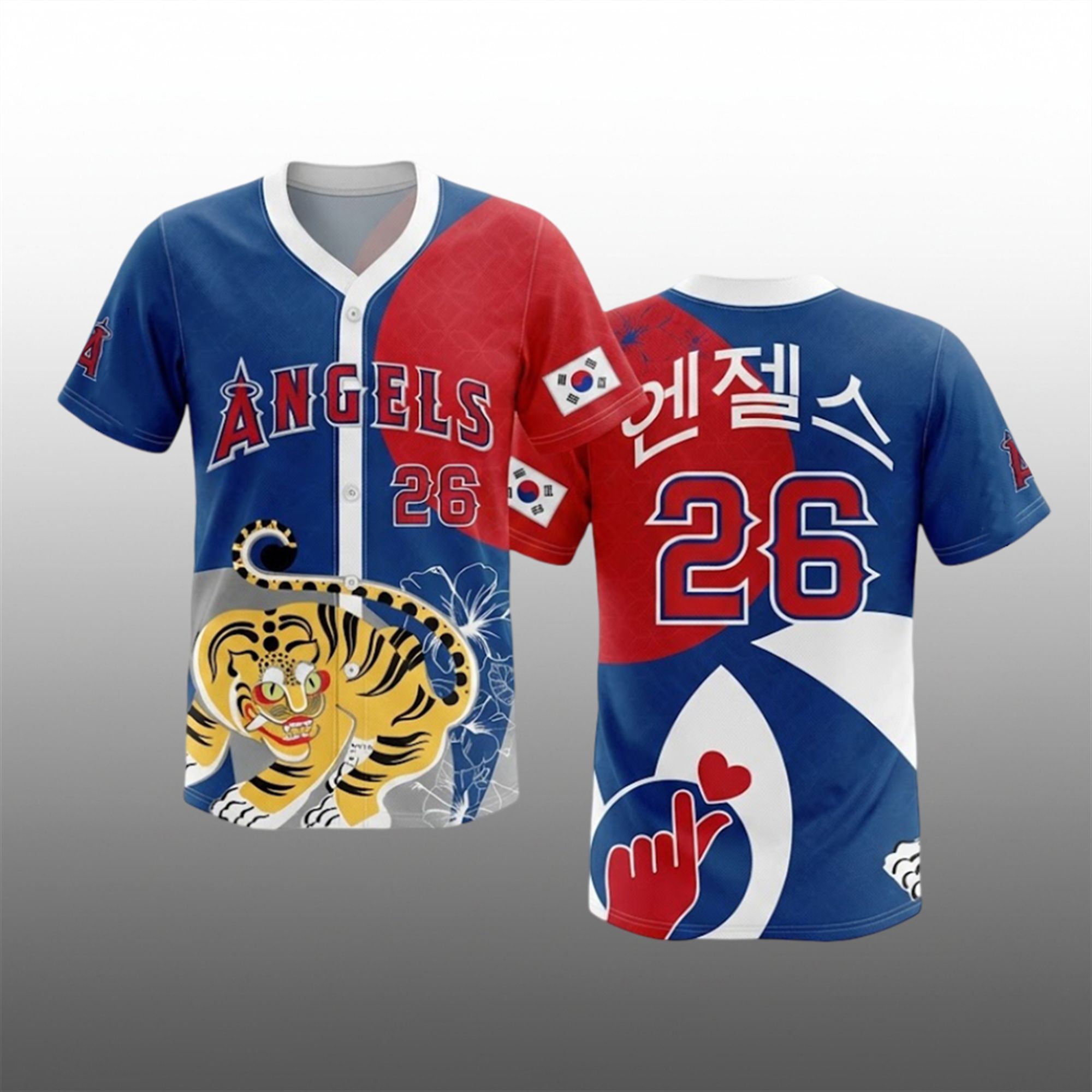 2026 LA Angels Korean Heritage Night Jersey Giveaway 1 2026 LA Angels Korean Heritage Night Jersey Giveaway 1