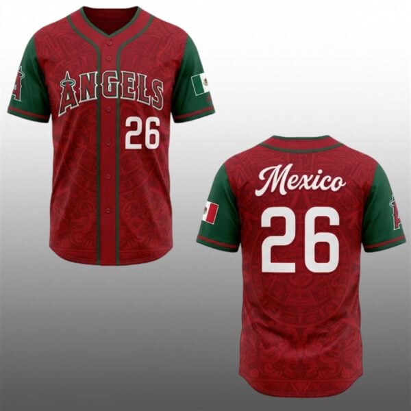 2026 LA Angels Mexican Heritage Night Jersey Giveaway 1