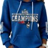 2026 NE Patriots AFC Champions SB LX Waffle Hoodie 5 2026 NE Patriots AFC Champions SB LX Waffle Hoodie 2