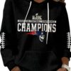 2026 NE Patriots AFC Champions SB LX Waffle Hoodie 6 2026 NE Patriots AFC Champions SB LX Waffle Hoodie 3