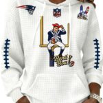 2026 NE Patriots Benito Bowl Waffle Hoodie