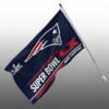 2026 NE Patriots Bowl LX AFC Champions Flag 1
