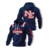 2026 NE Patriots Bowl LX Champions Waffle Hoodie 8 2026 NE Patriots Bowl LX Champions Waffle Hoodie 1