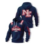2026 NE Patriots Bowl LX Champions Waffle Hoodie