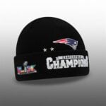 2026 NE Patriots Conference Champions Beanie Hat