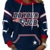 2026 NE Patriots Do Your Job Waffle Hoodie 2 2026 NE Patriots Do Your Job Waffle Hoodie
