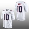 2026 NE Patriots Drake Maye Bowl LX Jersey 0