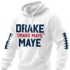 2026 NE Patriots Drake Orake Maye Maye Waffle Hoodie 5 2026 NE Patriots Drake Orake Maye Maye Waffle Hoodie 2