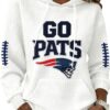 2026 NE Patriots Go Pats Waffle Hoodie 6 2026 NE Patriots Go Pats Waffle Hoodie 3