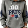 2026 NE Patriots Go Pats Waffle Hoodie 7 2026 NE Patriots Go Pats Waffle Hoodie 4