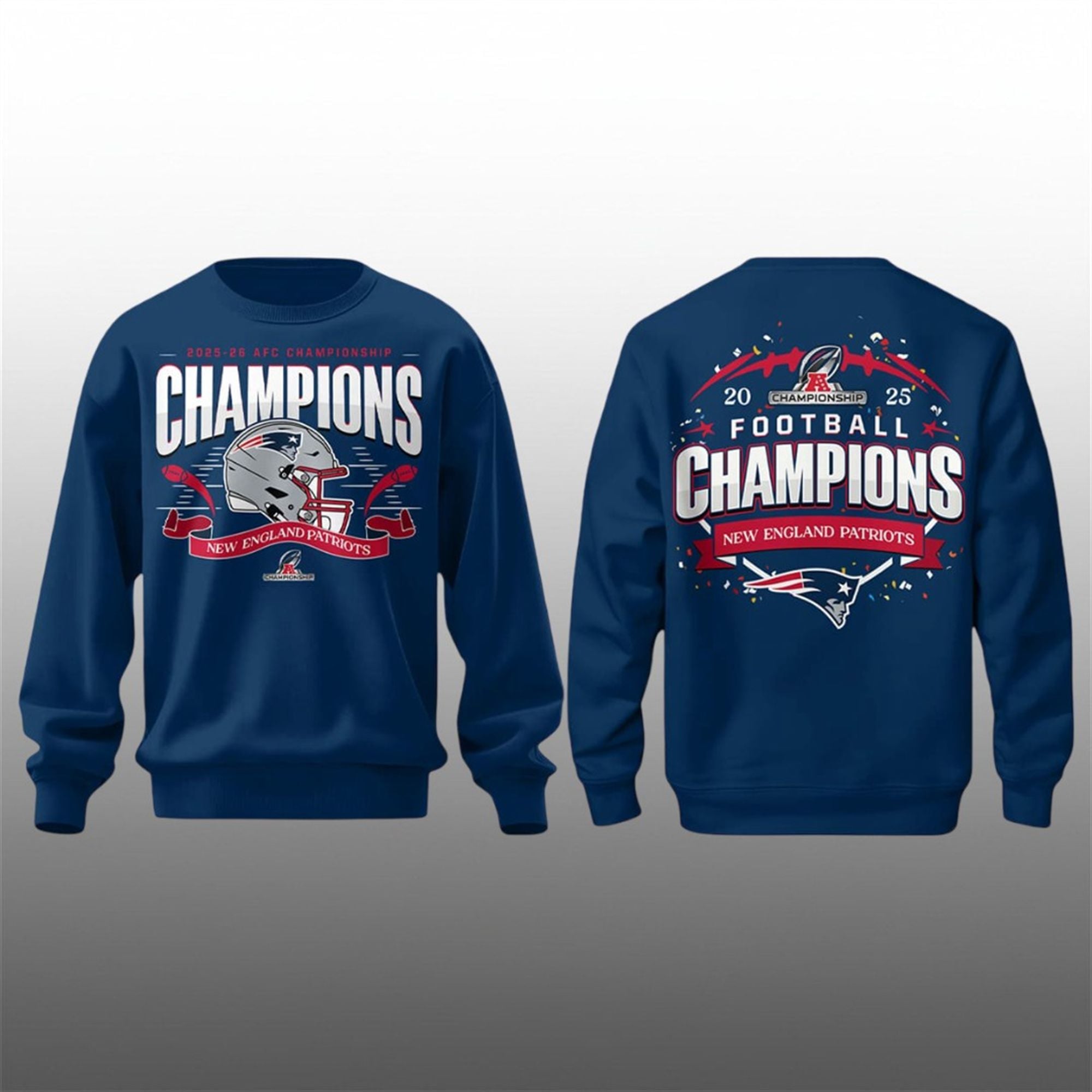 2026 Patriots AFC Championship Champions Sweatshirt 1 2026 Patriots AFC Championship Champions Sweatshirt 1