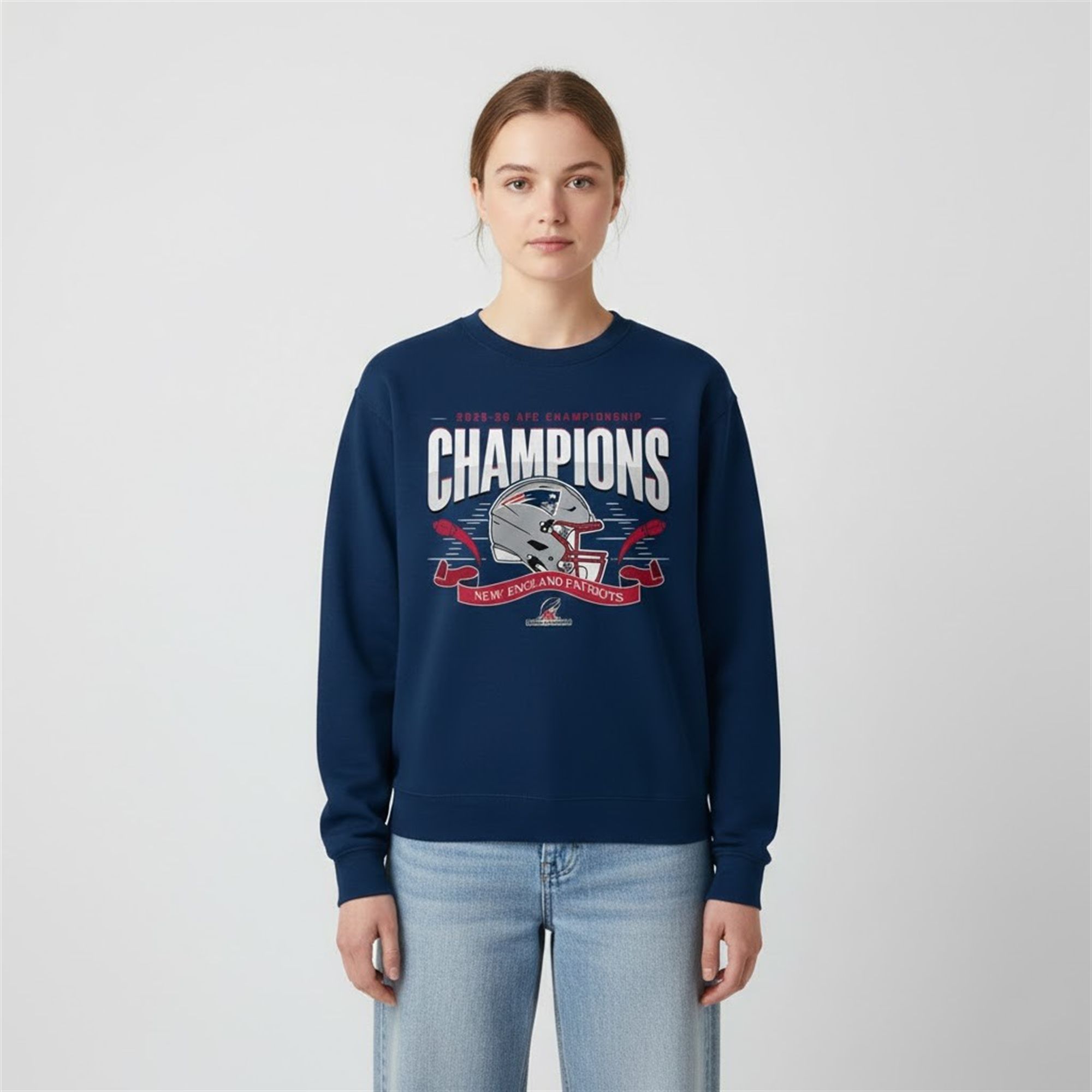 2026 Patriots AFC Championship Champions Sweatshirt 6 2026 Patriots AFC Championship Champions Sweatshirt 6
