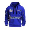2026 Patriots SB LX San Francisco Bay Area Quarter Zip Hoodie 8 2026 Patriots SB LX San Francisco Bay Area Quarter Zip Hoodie 3