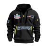 2026 Patriots SB LX San Francisco Bay Area Quarter Zip Hoodie 9 2026 Patriots SB LX San Francisco Bay Area Quarter Zip Hoodie 4