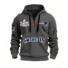 2026 Patriots SB LX San Francisco Bay Area Quarter Zip Hoodie 10 2026 Patriots SB LX San Francisco Bay Area Quarter Zip Hoodie 5