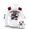 2026 Road To The Championship Go Patriots Football Fans Gameday Waffle Hoodie 2